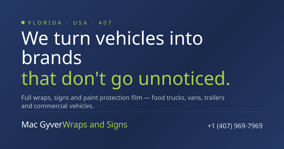 MAC GYVER WRAPS AND SIGNS LLC