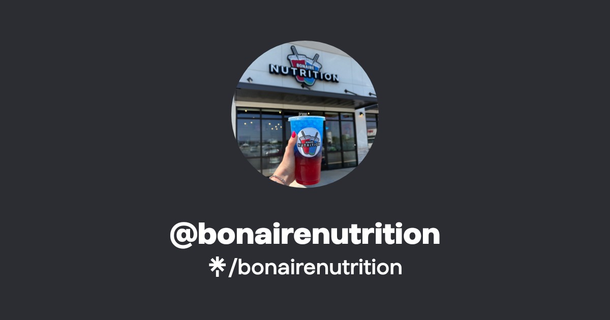 Bonaire Nutrition
