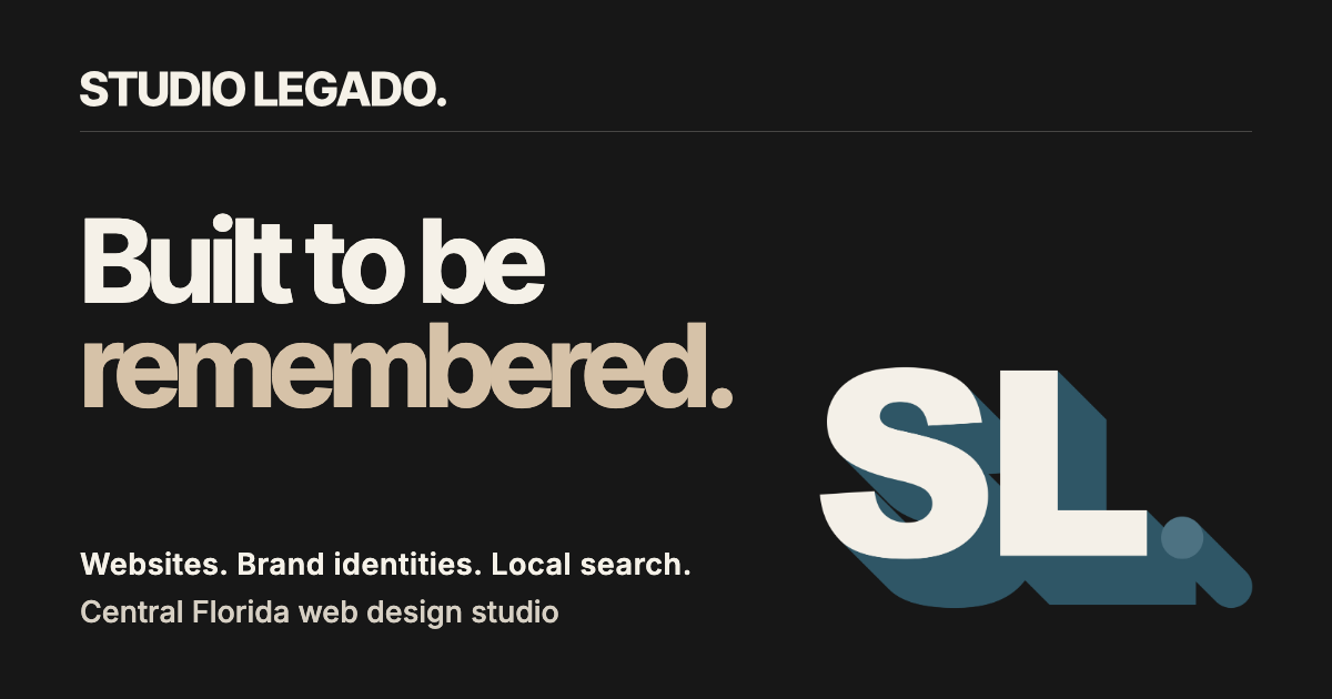Studio Legado hero