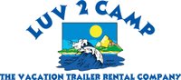 Luv 2 Camp logo
