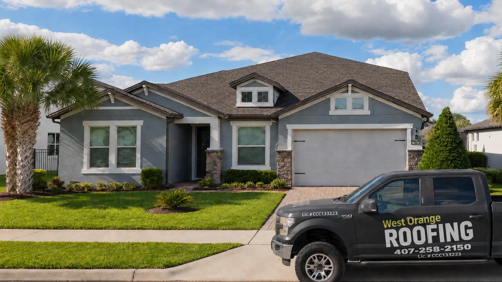 West Orange Roofing hero