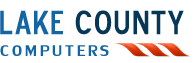 Lake County Computers logo
