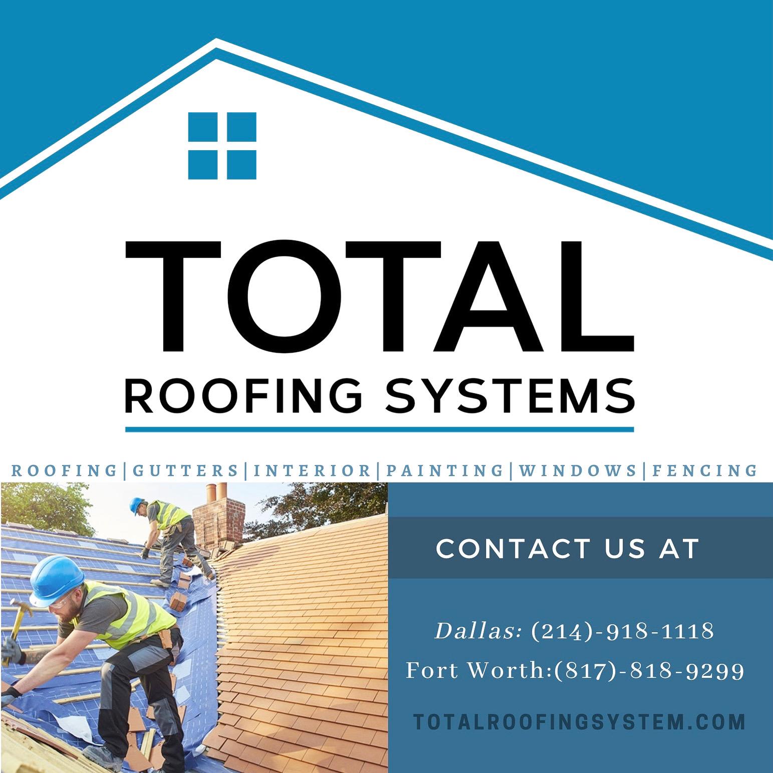 Total Roofing Systems LLC hero