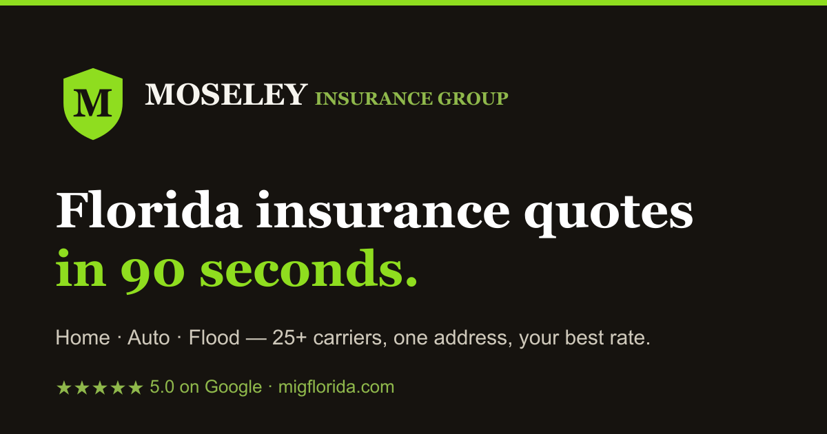 Moseley Insurance Group hero