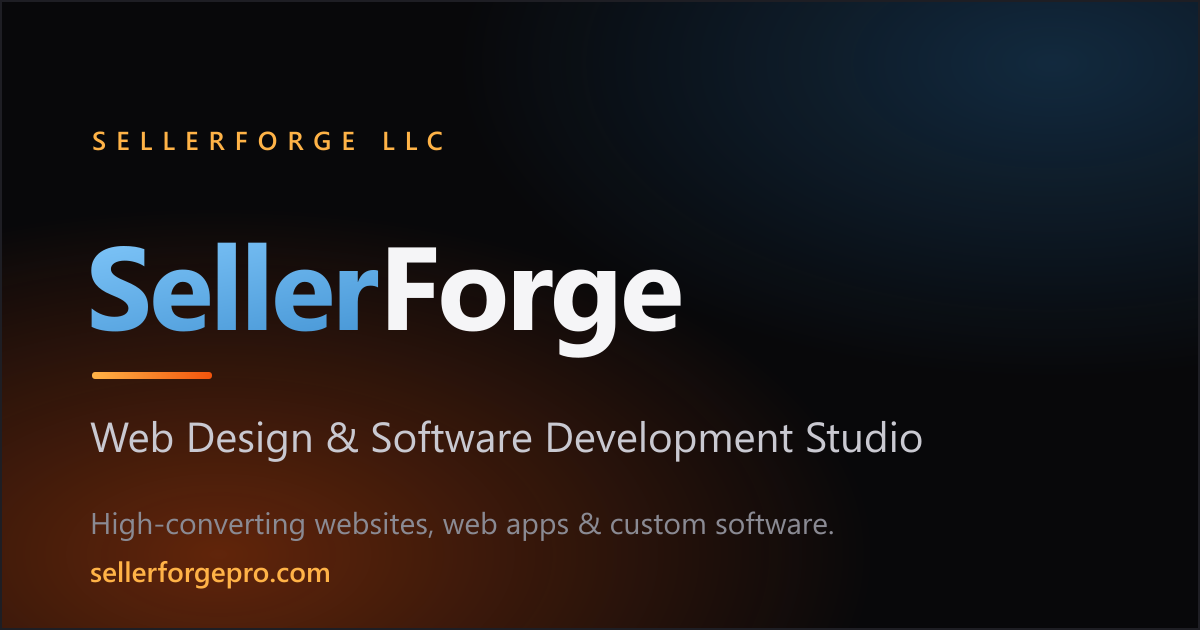SellerForge LLC hero