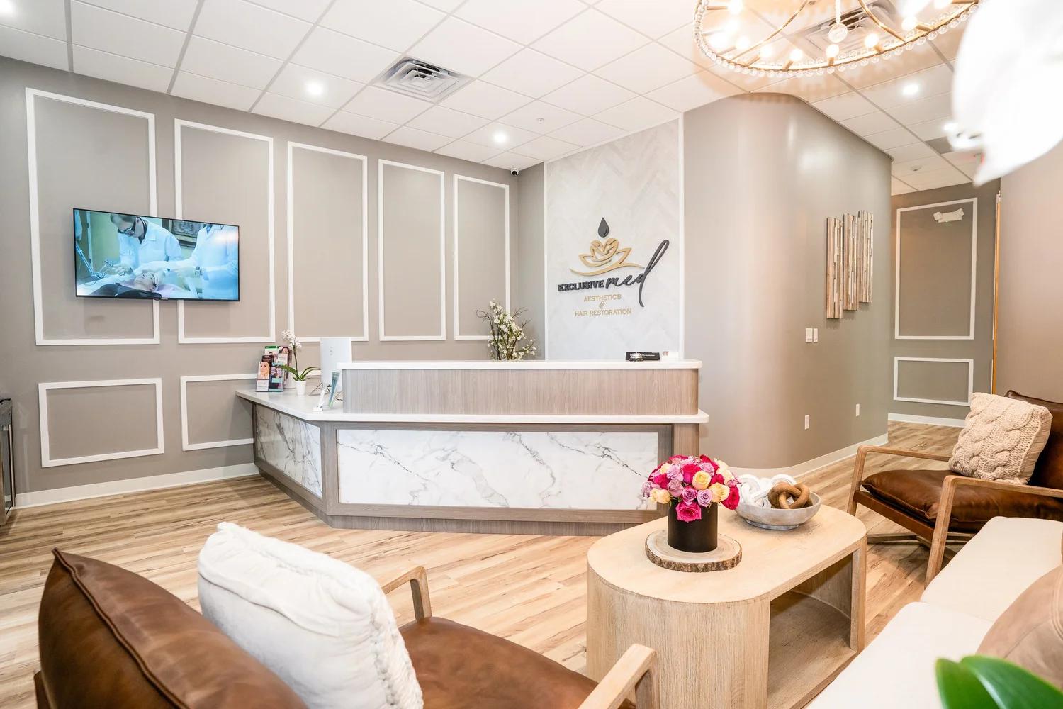 Exclusive Med Aesthetics & Hair Restoration hero