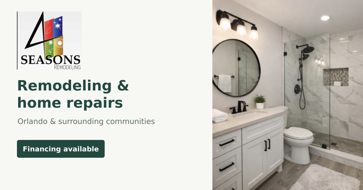 4 Seasons Remodeling LLC hero